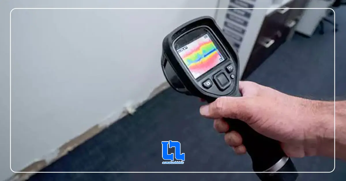 ترکیدگی لوله در شمال تهران