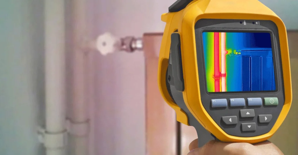 تشخیص ترکیدگی لوله آب با دستگاه