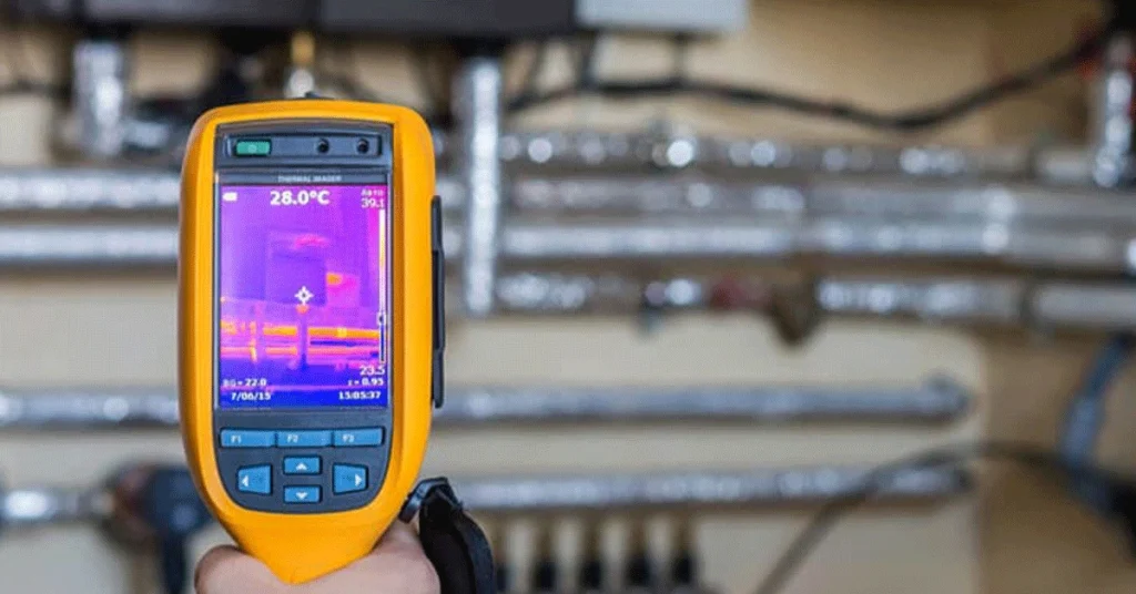 تشخیص ترکیدگی لوله آب با دستگاه