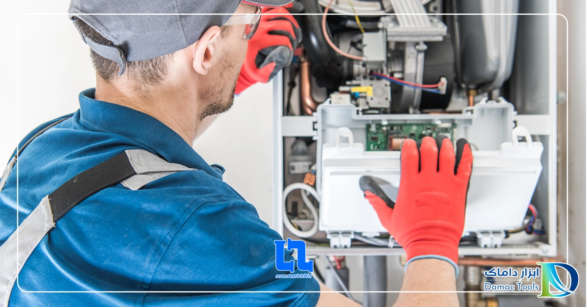 رفع مشکل گرم نشدن آب پکیج دیواری