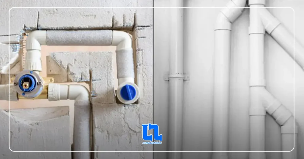 اشتباهات رایج در لوله کشی توکار و روکار