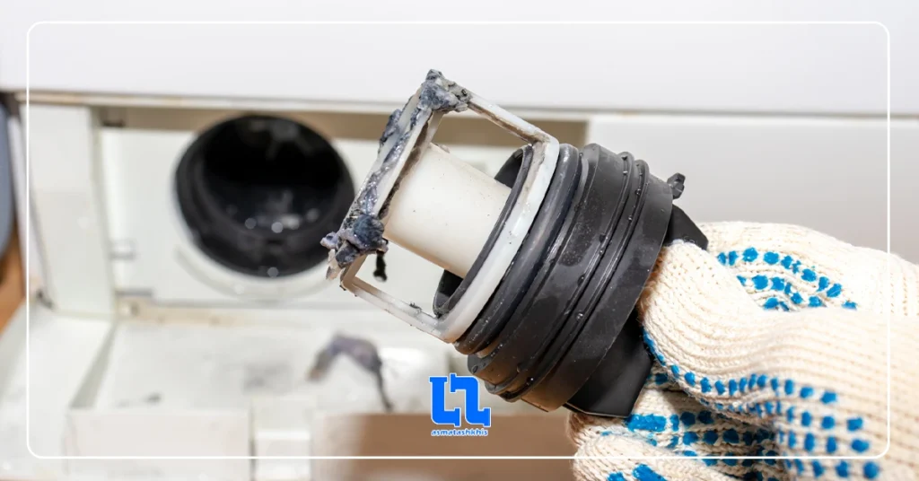 روش‌های خانگی برای رفع گرفتگی لوله فاضلاب ماشین لباسشویی