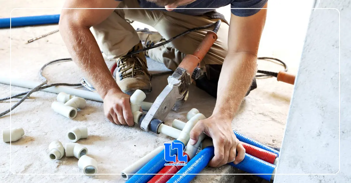 تعمیر موضعی یا تعویض لوله های آب